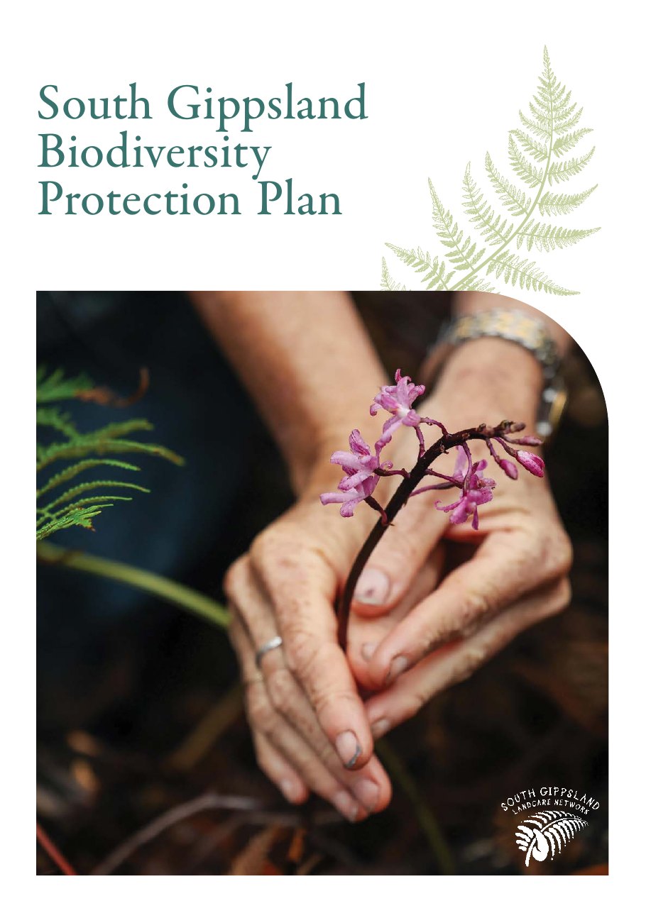 South Gippsland Biodiversity Protection Plan cover